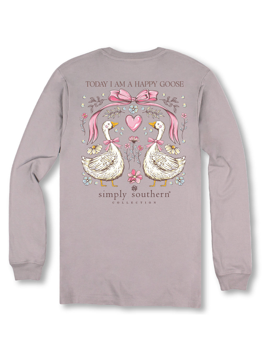 Happy Goose Long Sleeves Simply Southern Tee