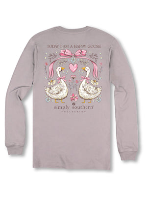Happy Goose Long Sleeves Simply Southern Tee