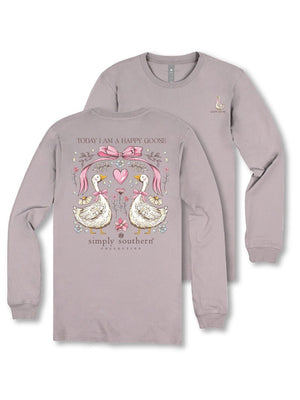 Happy Goose Long Sleeves Simply Southern Tee