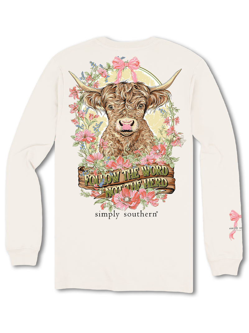 Herd Long Sleeves Simply Southern Tee