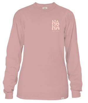 Leopard Nana Long Sleeve Simply Southern Tee