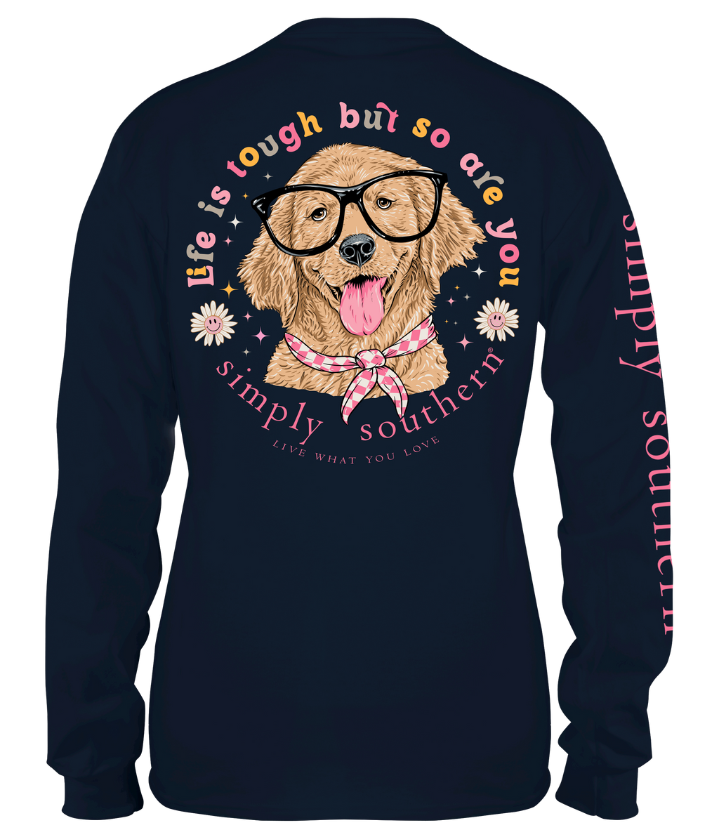 Life Is Tough Long Sleeve Simply Southern Tee