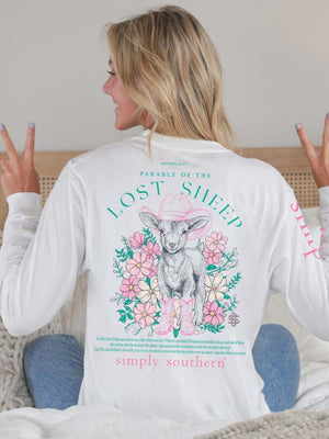 Parable of the Lost Sheep Long Sleeve Simply Southern Tee