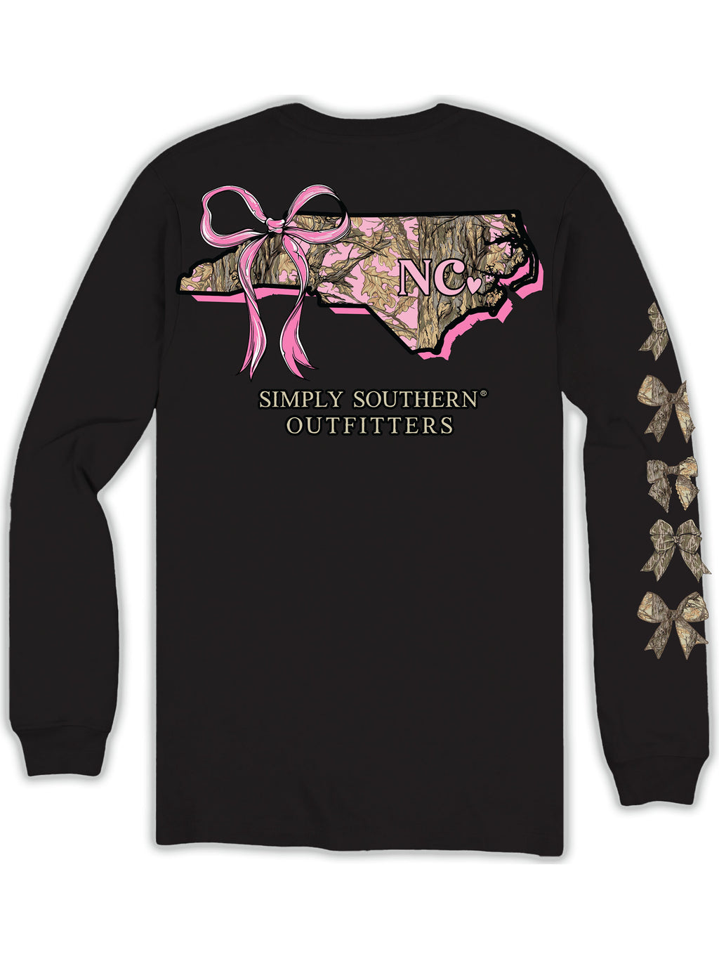NC Long Sleeves Simply Southern Tee