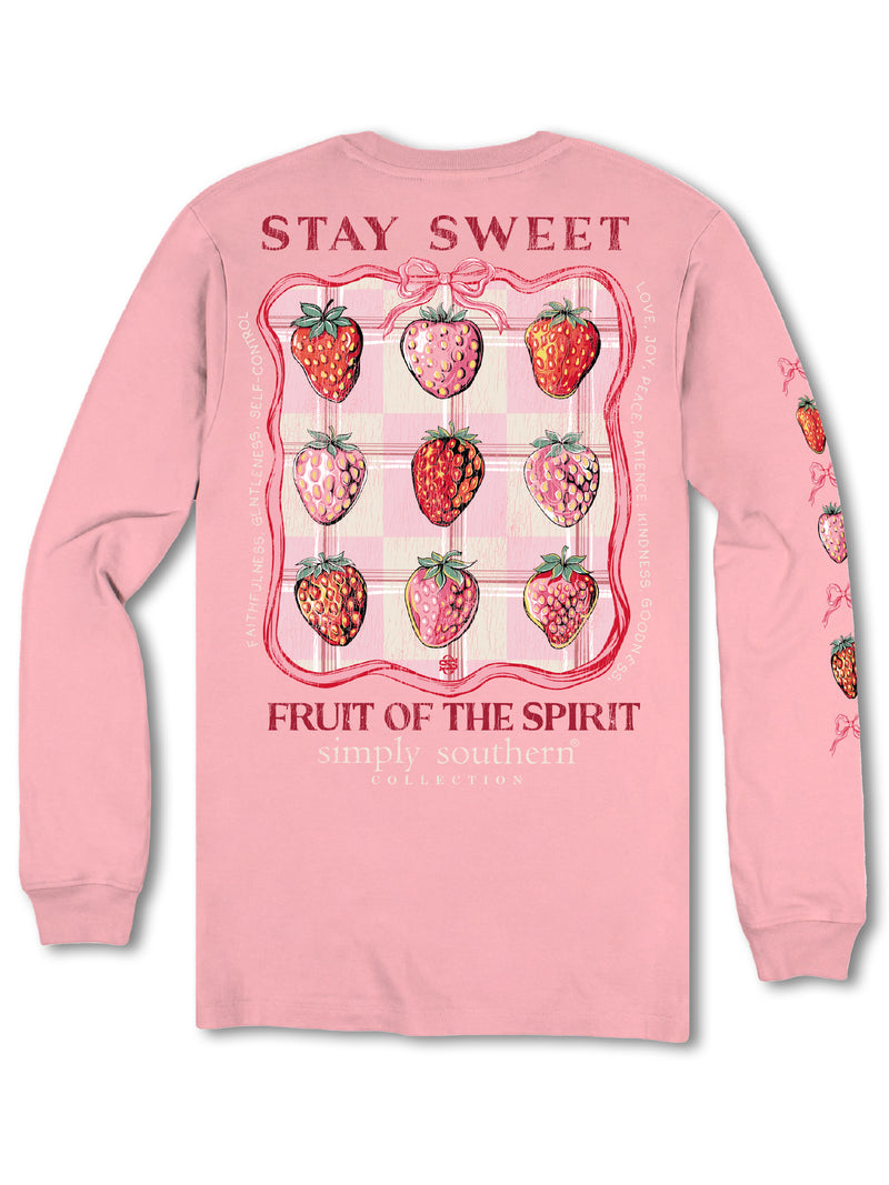 Stay Sweet Long Sleeves Simply Southern Tee