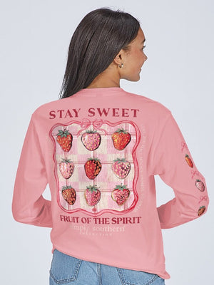 Stay Sweet Long Sleeves Simply Southern Tee