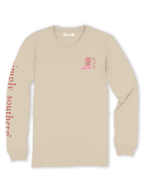 Walk Long Sleeve Simply Southern Tee