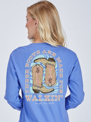 Walking Long Sleeves Simply Southern Tee