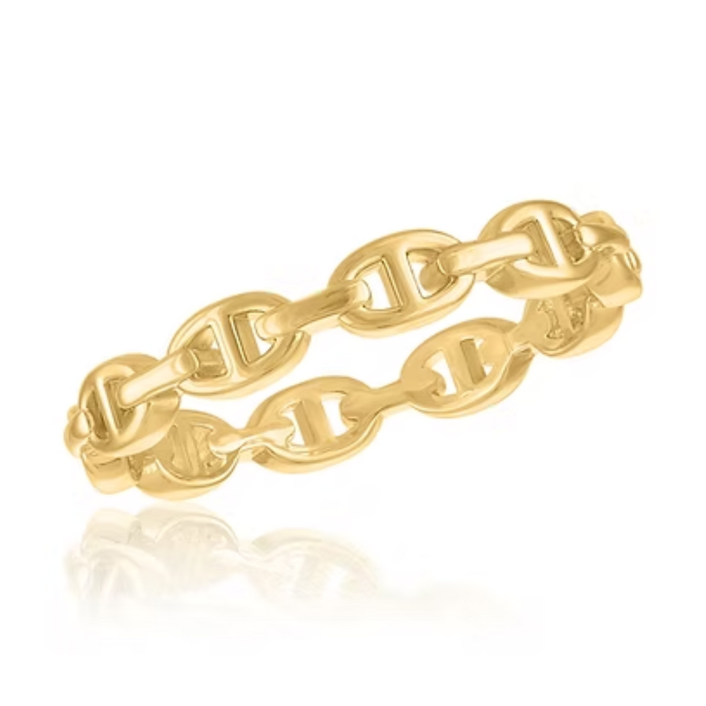 Mariner Link Gold Layers Ring