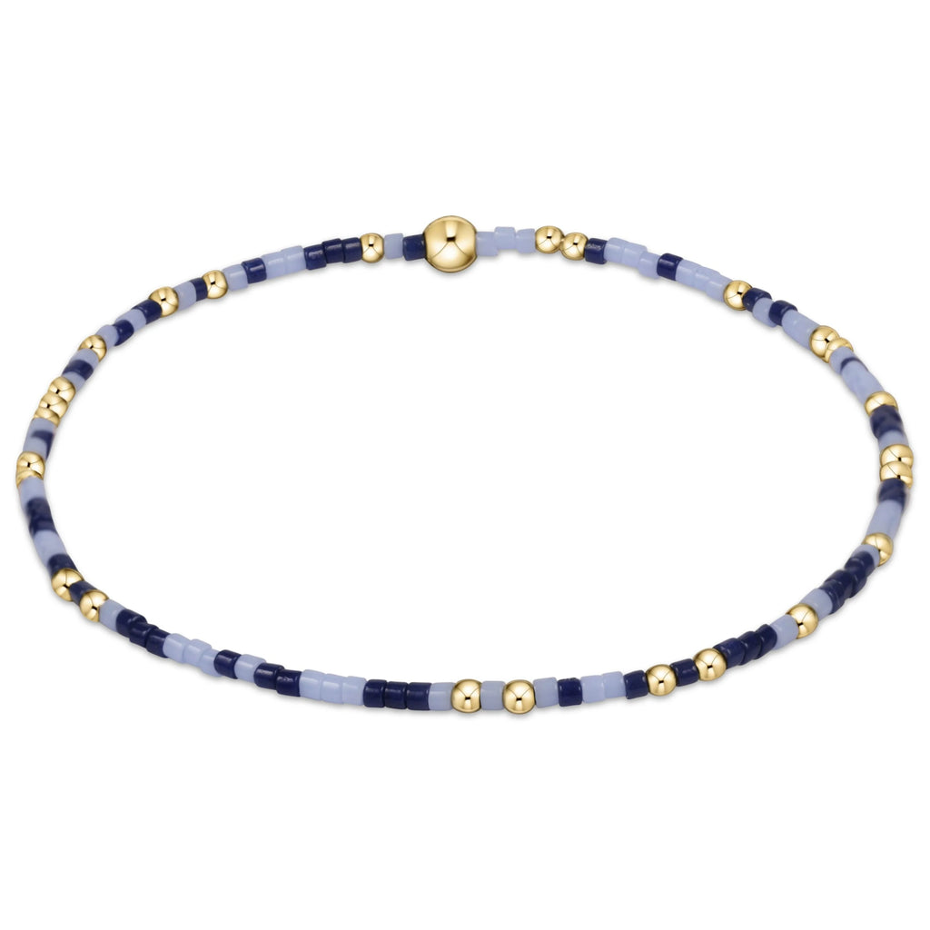 Enewton Light Blue-Matte Navy Hope Unwritten Bracelet