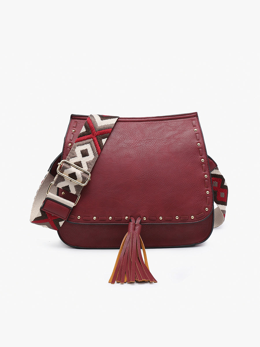 Bailey Wine Crossbody Bag