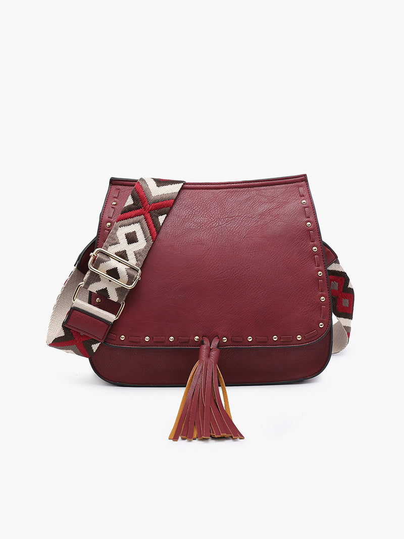 Bailey Wine Crossbody Bag