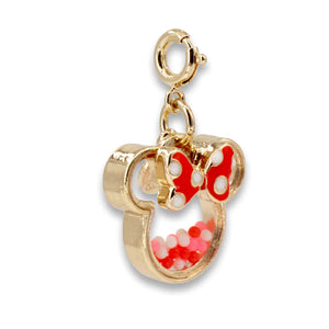 CHARM IT! Gold Minnie Shaker Charm