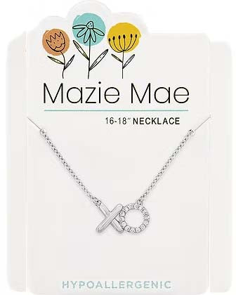 XO Silver Mazie Mae Necklace