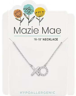 XO Silver Mazie Mae Necklace