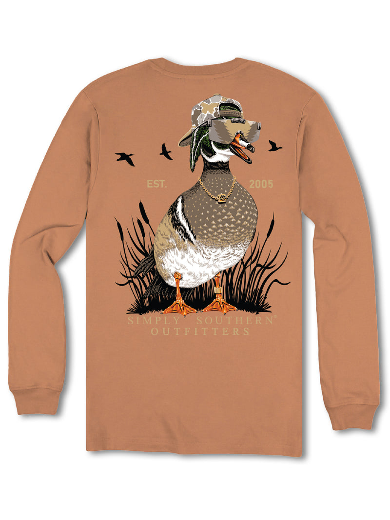 Cool Duck Long Sleeves Simply Southern Tee