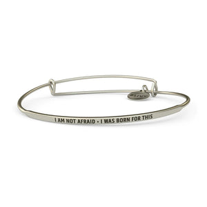 &Livy I Am Not Afraid I Was Born For This Posy Bracelet