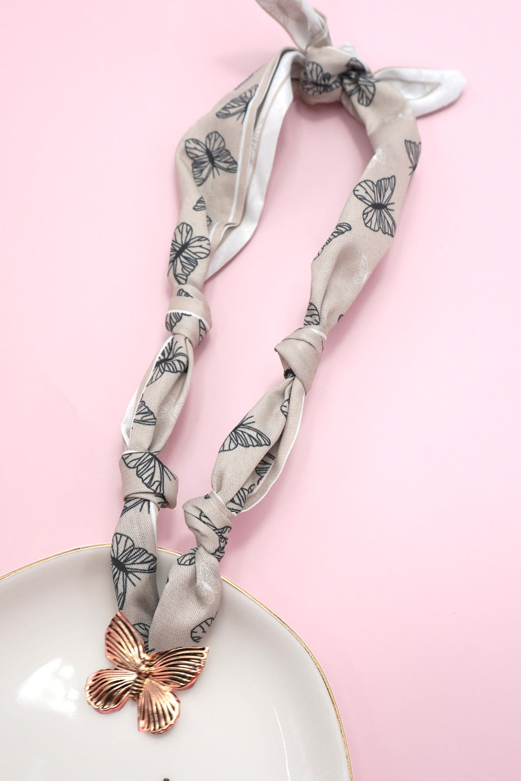 Flutter & Fly Scarf Necklace
