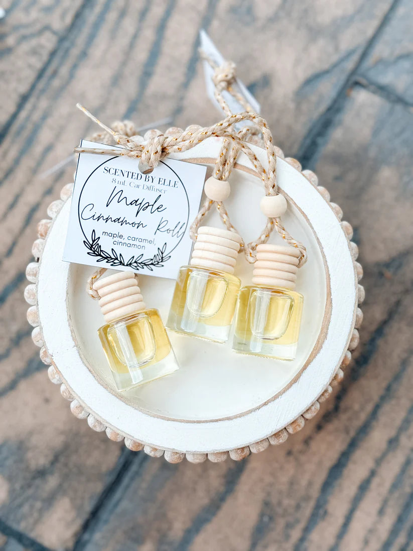 Maple Cinnamon Roll Scented by Elle Car Diffuser