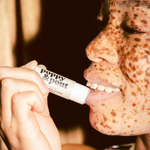 Marshmallow Creme Poppy & Pout Lip Balm