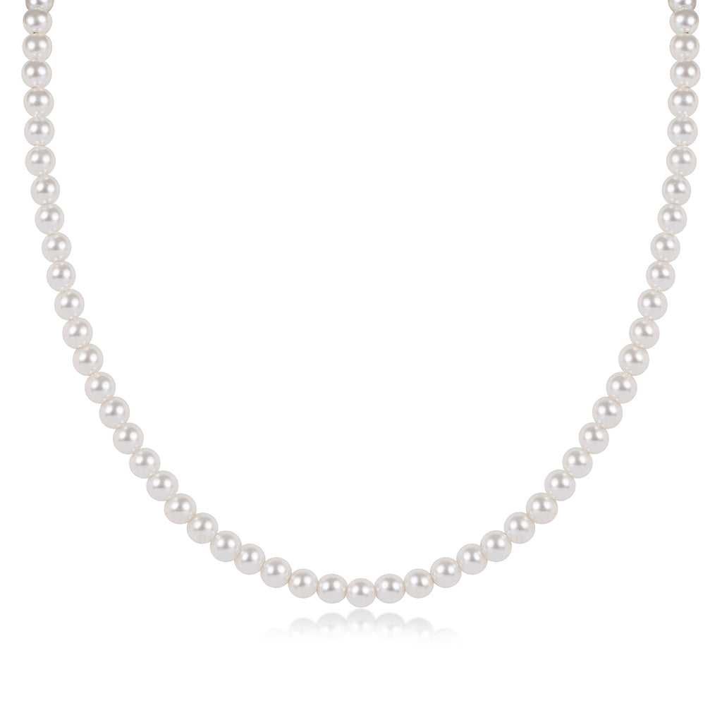 Enewton 17" Classic Pearl 4mm Bead Choker