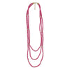 Anju Sachi Chromatic Hues Fuchsia Necklace