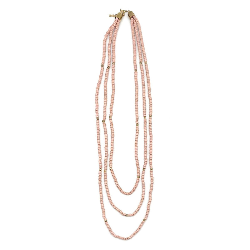 Anju Sachi Chromatic Hues Pink Necklace