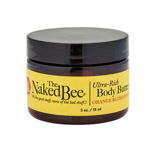 Naked Bee 3 oz Orange Blossom Honey Ultra-Rich Body Butter