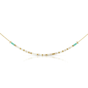 Birthday Girl Dot & Dash Morse Code Necklace