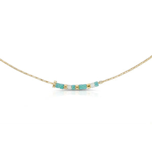 Mama Dot & Dash Morse Code Necklace