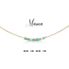 Mama Dot & Dash Morse Code Necklace