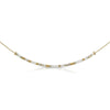 Proverbs 17:17 Dot & Dash Morse Code Necklace
