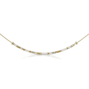 Proverbs 17:17 Dot & Dash Morse Code Necklace