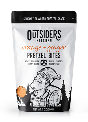 Outsiders Kitchen Orange + Ginger Pretzel Bites