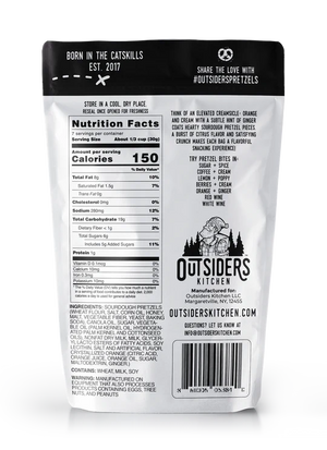 Outsiders Kitchen Orange + Ginger Pretzel Bites