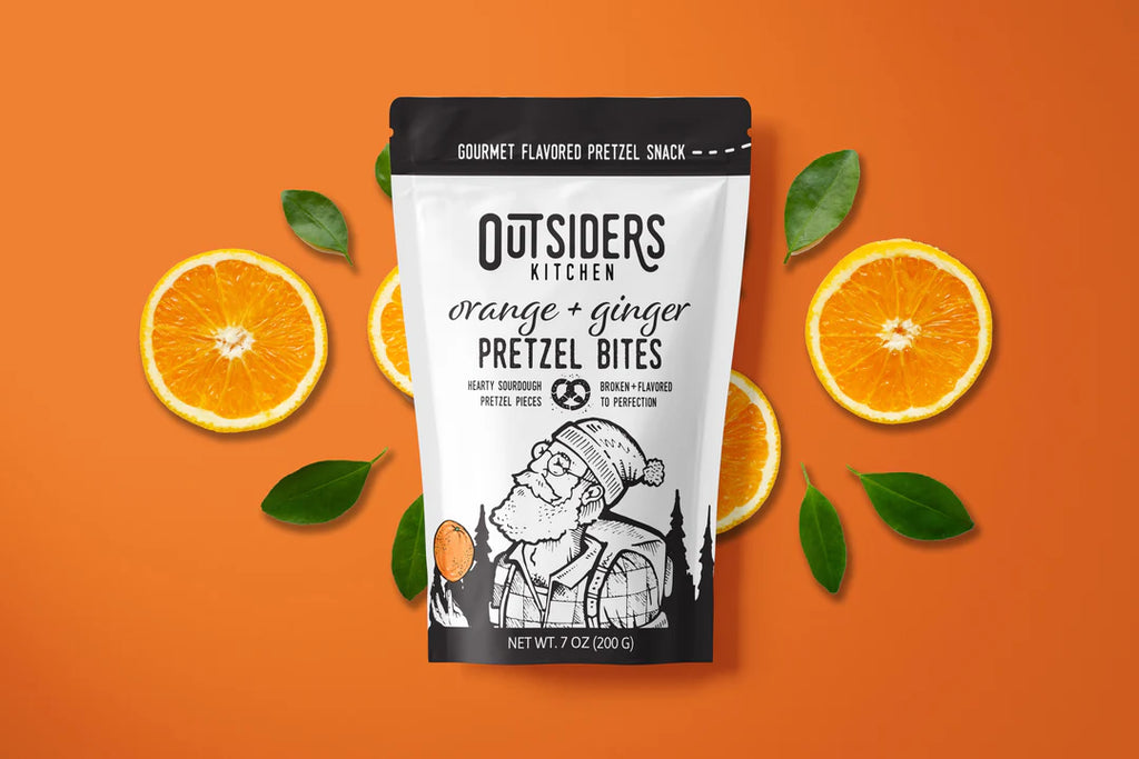 Outsiders Kitchen Orange + Ginger Pretzel Bites