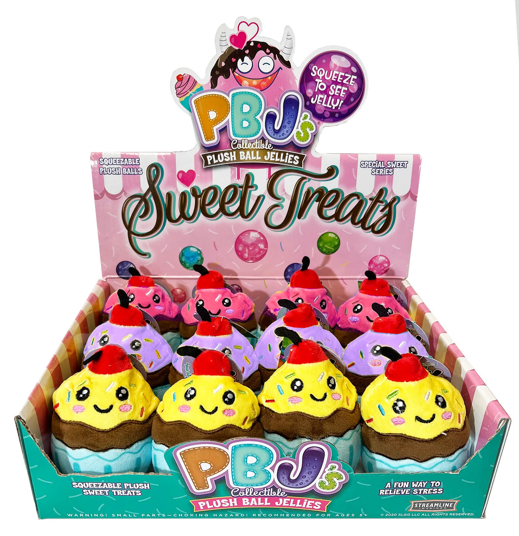 Sweetie Cupcakes PBJ's Plush Jellies