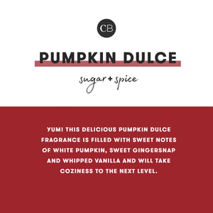 Pumpkin Dulce Capri Blue Glam Reed Diffuser