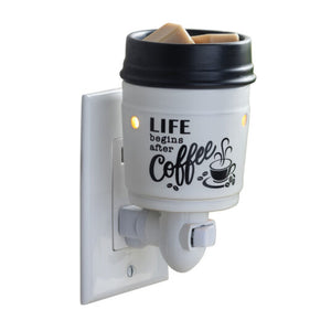 Coffee House Pluggable Candle Warmer