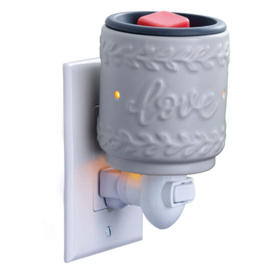 Love Flip Dish Pluggable Candle Warmer