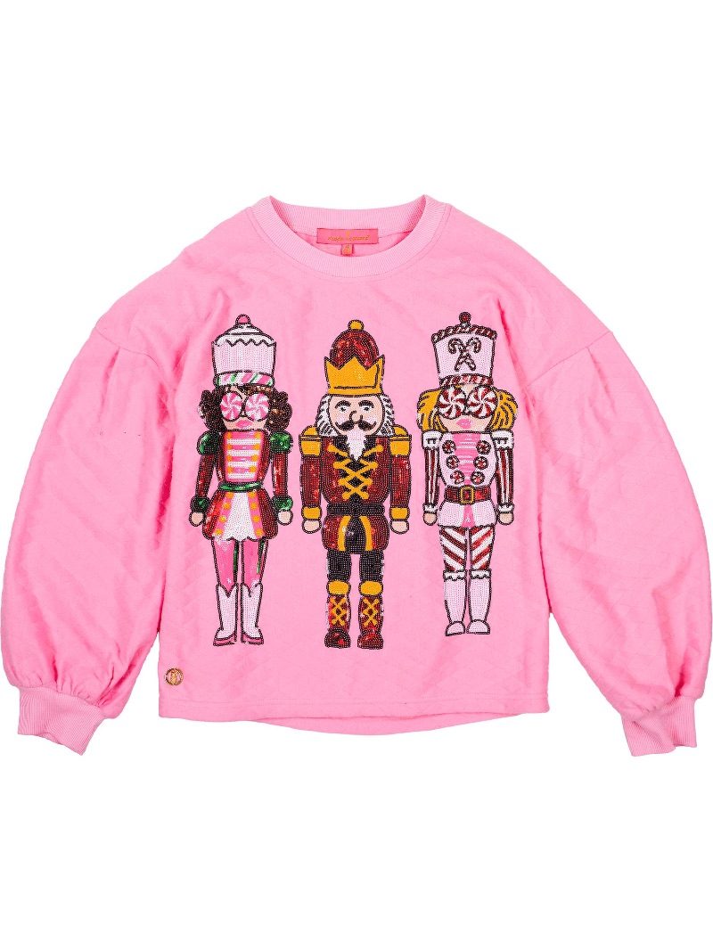 Nutcracker Simply Southern Cheerful Crew Neck Pullover