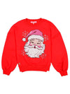 Santa Simply Southern Sequin Crew Neck Pullover