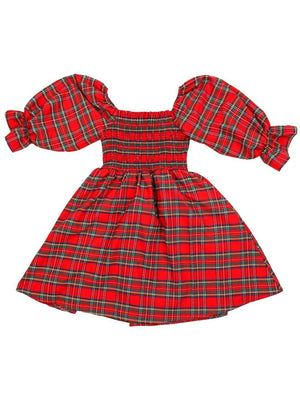 Holiday Plaid Simply Southern Dress