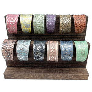 Anju Patina Silver Plated Cuff Bracelet