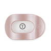 Teleties Pearly Pink Flat Round Hair Clip