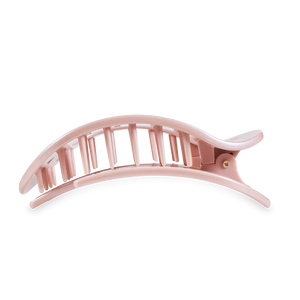 Teleties Pearly Pink Flat Round Hair Clip