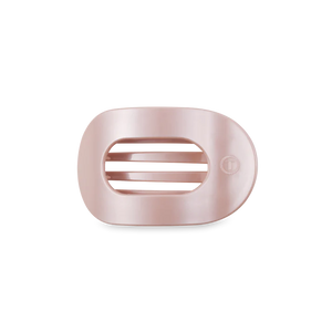 Teleties Pearly Pink Flat Round Hair Clip