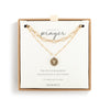 Wrapped in PrayerProtect & Guide Gold Necklace