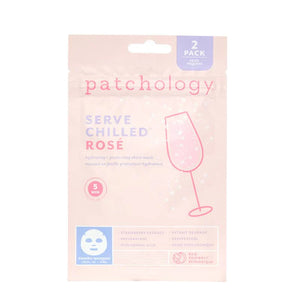 Patchology Serve Chilled Rosé Hydrating Facial Sheet Mask 2 pack