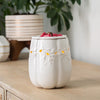 White Pumpkin Illumination Candle Warmer